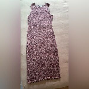 Amour Vert Ruffle Midi Dress